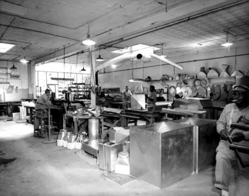 Metal Fabrication Shop 1960'S